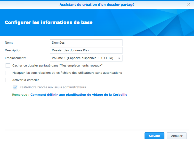 60 6 PMS NAS Assistant creation de dossier partage